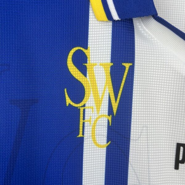 Sheffield Wednesday F.c. 1997 Home Retro Jersey - Image 8