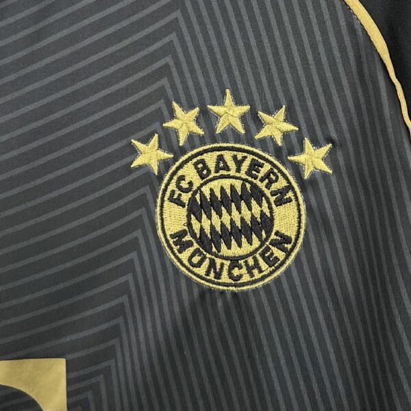 Bayern Munich 2025/26 Black Gold Special Edition Jersey - Image 6
