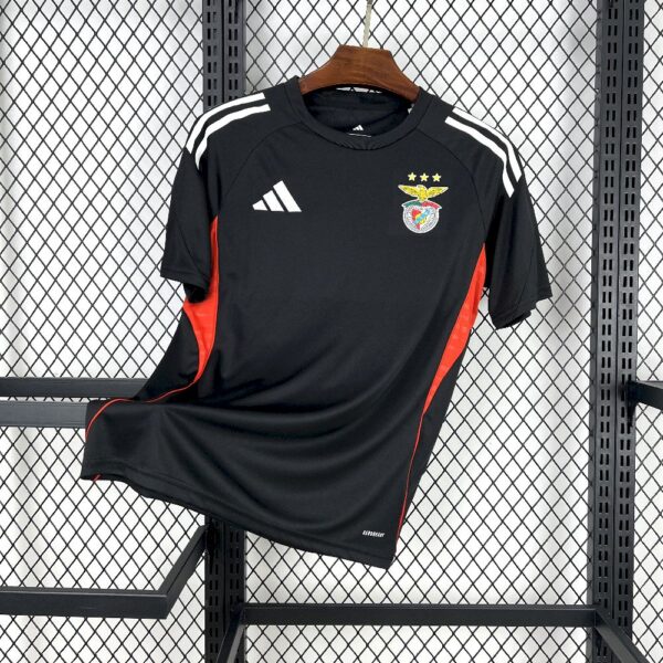 Benfica 2025/26 Black Pre-Match Training Suit Jersey