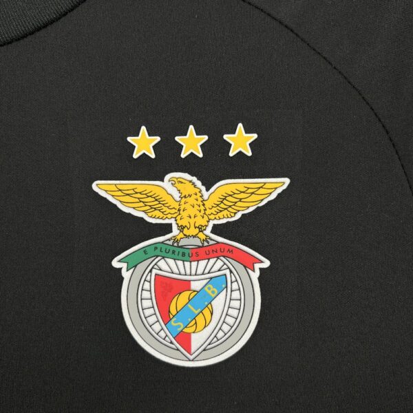 Benfica 2025/26 Black Pre-Match Training Suit Jersey - Image 5