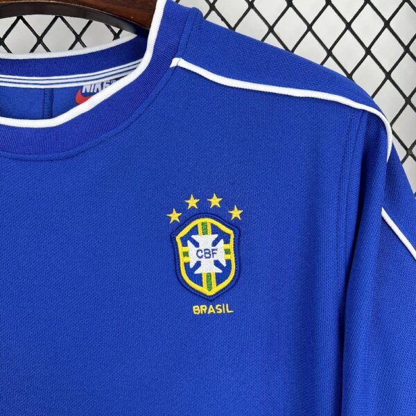 Brazil 1998 Away Retro Jersey - Image 7