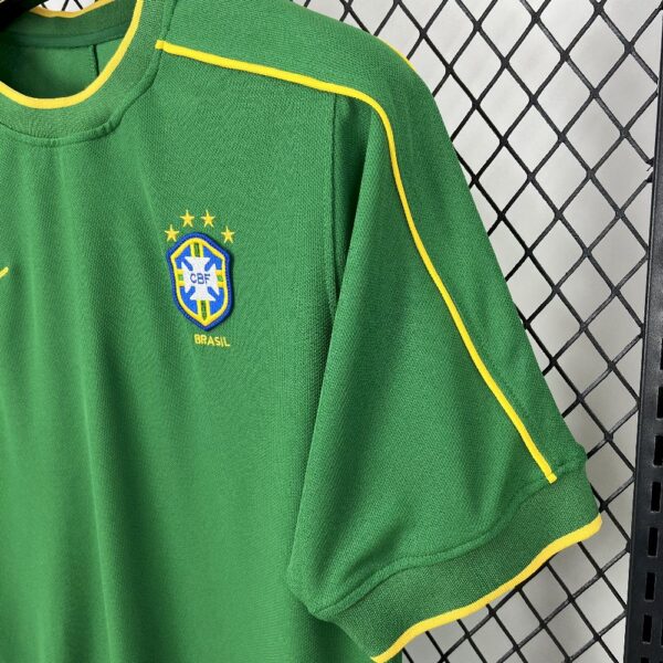 Brazil 1998 Goalkeeper Retro Jersey - Image 5