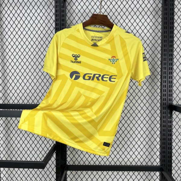Real Betis 2025/26 Yellow Goalkeeper Jersey