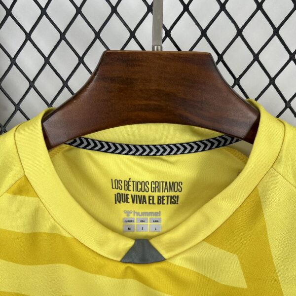 Real Betis 2025/26 Yellow Goalkeeper Jersey - Image 11