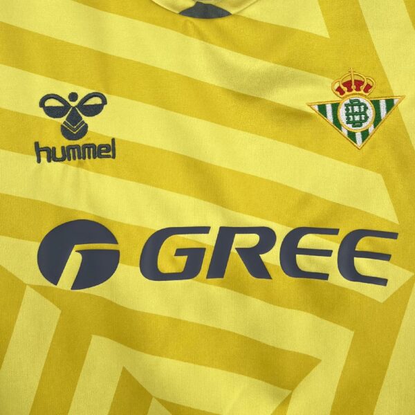 Real Betis 2025/26 Yellow Goalkeeper Jersey - Image 8