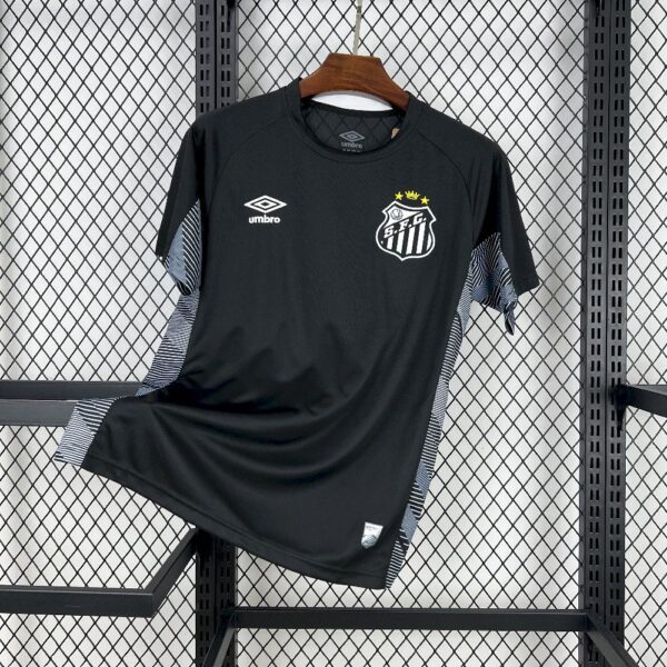 Santos 2025/26 Black Goalkeeper Jersey