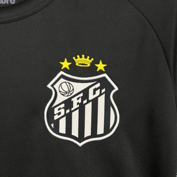 Santos 2025/26 Black Goalkeeper Jersey - Image 6