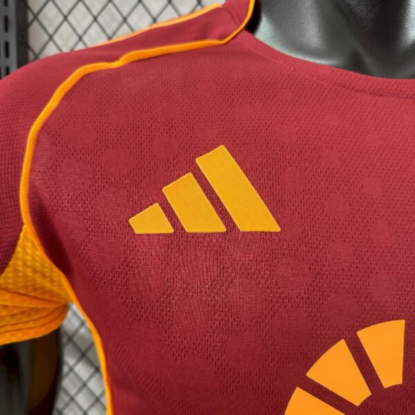 As Roma 2025/26 Home Jersey Player Version - Image 5