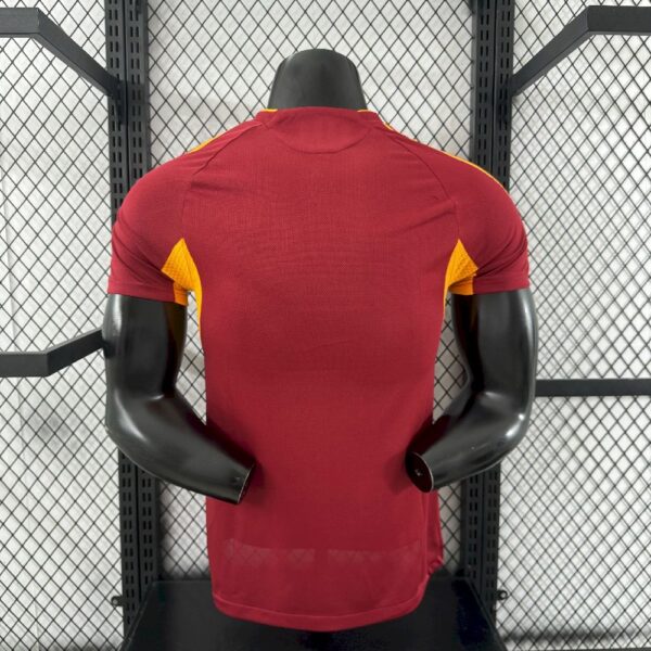 As Roma 2025/26 Home Jersey Player Version - Image 2