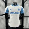 Mens Olympique Marseille 2025/26 Home Jersey Player Version