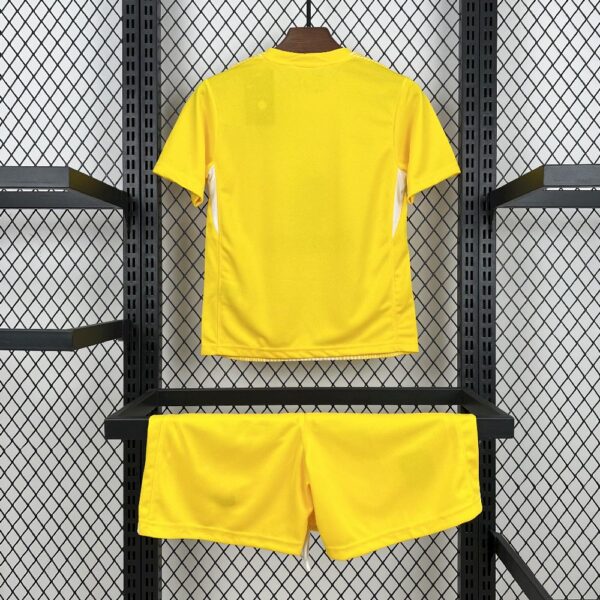 Atletico Madrid 2025/26 Yellow Goalkeeper Kids Kit - Image 2