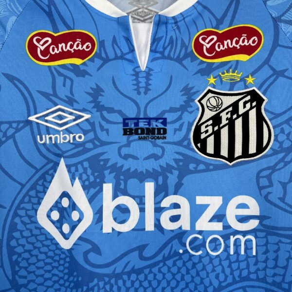 Santos 2025/26 Blue Dragon Special Edition Jersey - Image 8