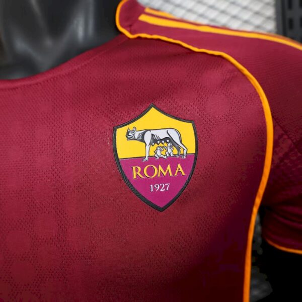 As Roma 2025/26 Home Jersey Player Version - Image 10