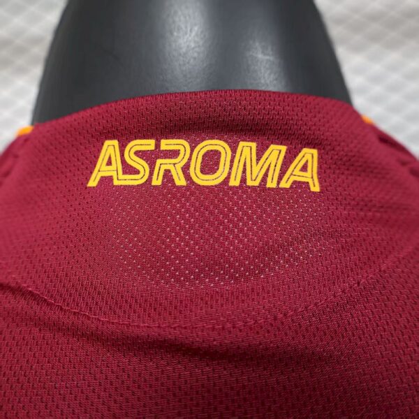 As Roma 2025/26 Home Jersey Player Version - Image 9