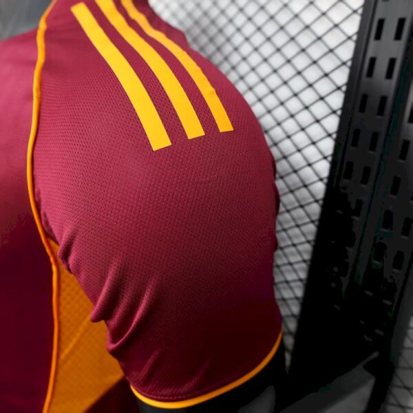 As Roma 2025/26 Home Jersey Player Version - Image 7