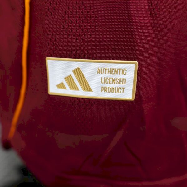 As Roma 2025/26 Home Jersey Player Version - Image 5