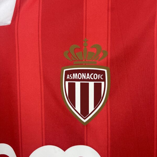 As Monaco 2025/26 Home Jersey - Image 7