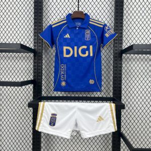 Real Oviedo 2025/26 Home Kids Kit