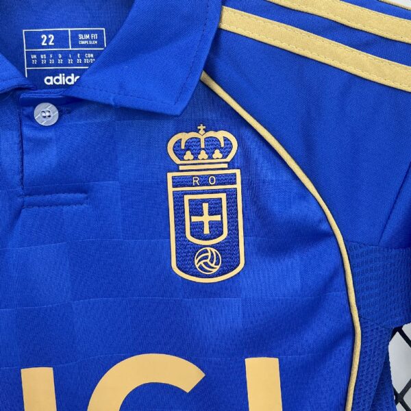 Real Oviedo 2025/26 Home Kids Kit - Image 11
