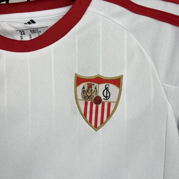 Sevilla Fc 2025/26 Home Jersey Kids Kit - Image 10