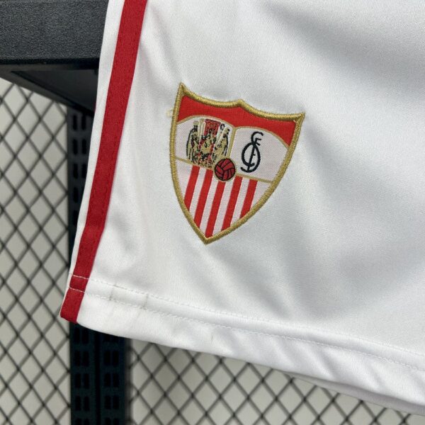 Sevilla Fc 2025/26 Home Jersey Kids Kit - Image 5