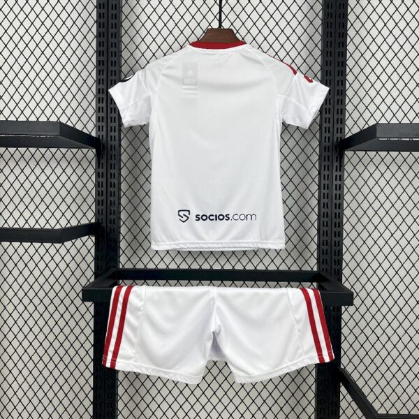 Sevilla Fc 2025/26 Home Jersey Kids Kit - Image 2