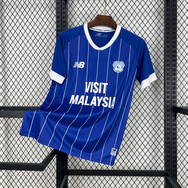 Cardiff City F.c. 2025/26 Home Jersey