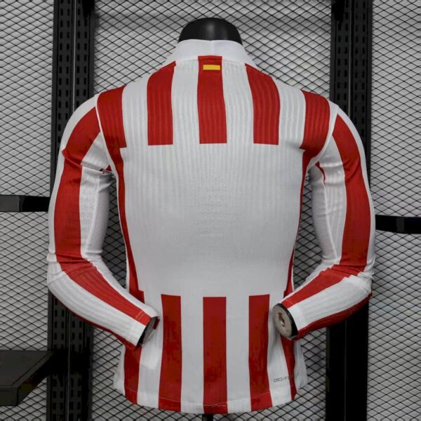 Atletico Madrid 2025/26 Home Long Sleeves Jersey Player Version - Image 2