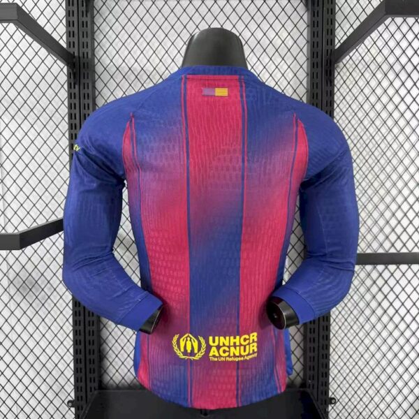 Barcelona 2025/26 Travis Scott Edition Home Long Sleeves Jersey Player Version - Image 2
