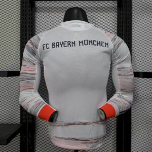 Player Bayern Munich Away Long Sleeve 20252026 New Season Football Jersey Sports Shirt 2