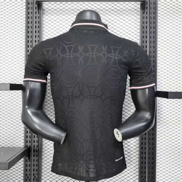 Paris Saint-Germain 2025/26 Black Polo Jersey Player Version - Image 2