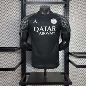 Paris Saint-Germain 2024/25 Fourth Black Jersey Player Version