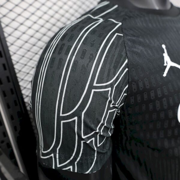 Paris Saint-Germain 2024/25 Fourth Black Jersey Player Version - Image 6