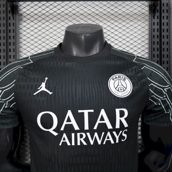 Paris Saint-Germain 2024/25 Fourth Black Jersey Player Version - Image 3