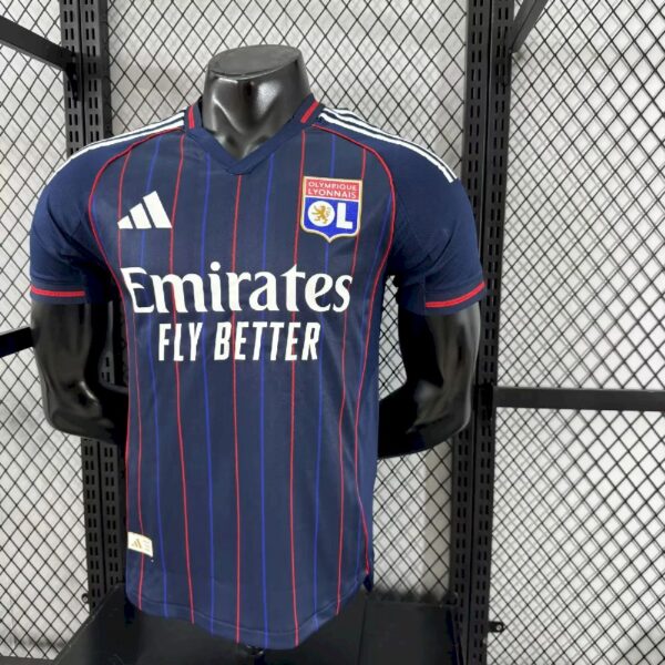 Olympique Lyonnais 2025/26 Away Jersey Player Version - Image 3