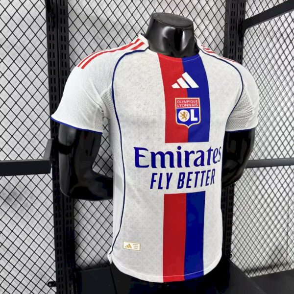 Olympique Lyonnais 2025/26 Home Jersey Player Version - Image 7