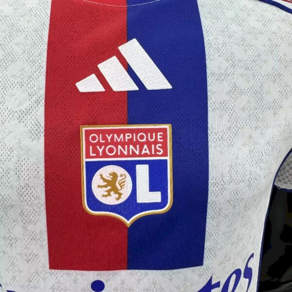 Olympique Lyonnais 2025/26 Home Jersey Player Version - Image 3