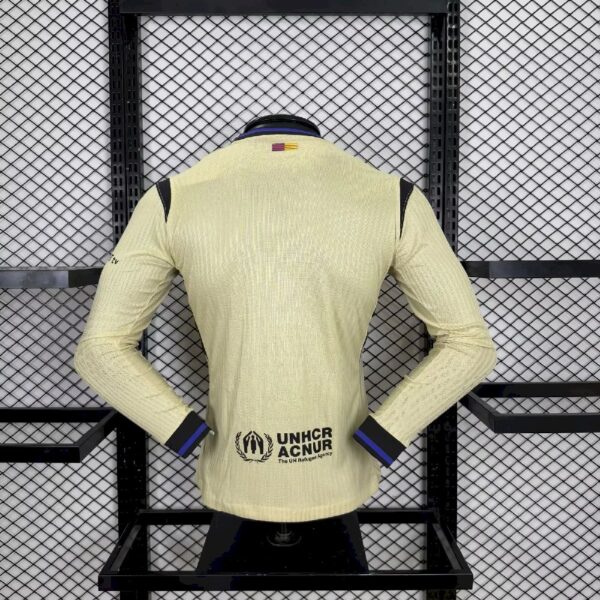 Barcelona 2025/26 Away Long Sleeves Jersey Player Version - Image 2