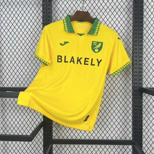 Norwich City Fc 2025/26 Home Jersey