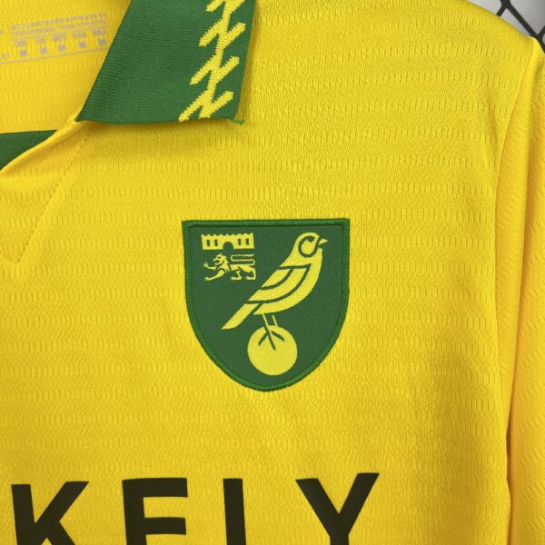 Norwich City Fc 2025/26 Home Jersey - Image 7