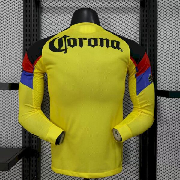 Club America 2025/26 Home Long Sleeves Jersey Player Version - Image 2