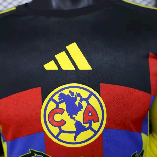 Club America 2025/26 Home Long Sleeves Jersey Player Version - Image 4