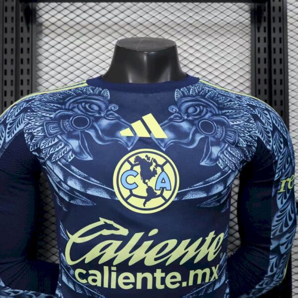 Club America 2025/26 Away Long Sleeves Jersey Player Version - Image 3