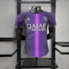 Mens Paris Saint-Germain 2025/26 Purple Jersey Player Version