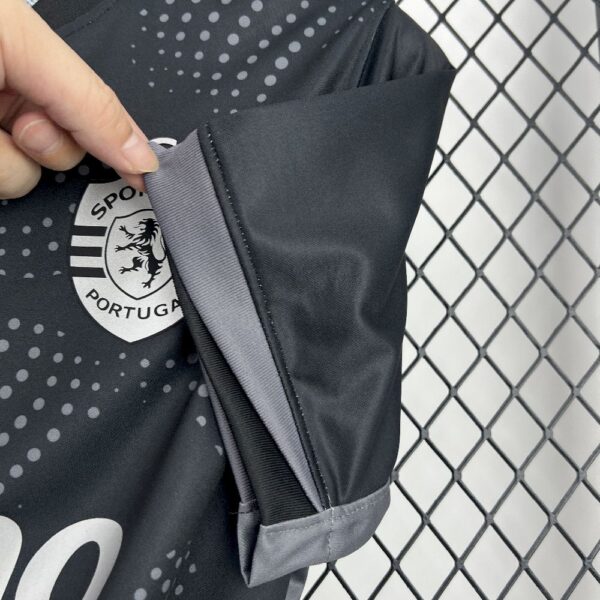 Sporting Cp 2025/26 Black Away Jersey - Image 6