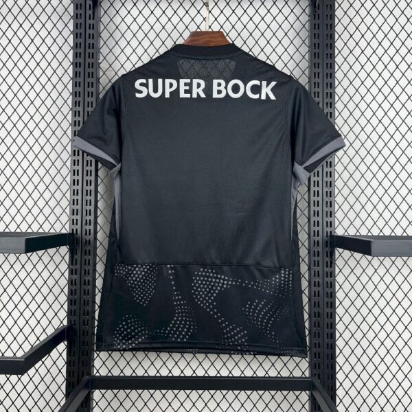 Sporting Cp 2025/26 Black Away Jersey - Image 2