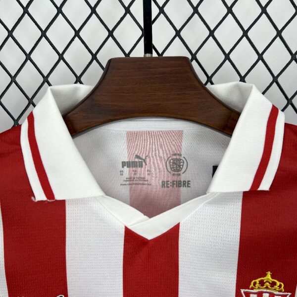 Sporting De Gijon 2025/26 Home Kids Kit - Image 14