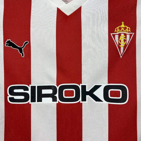 Sporting De Gijon 2025/26 Home Kids Kit - Image 11