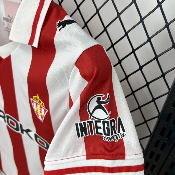 Sporting De Gijon 2025/26 Home Kids Kit - Image 8