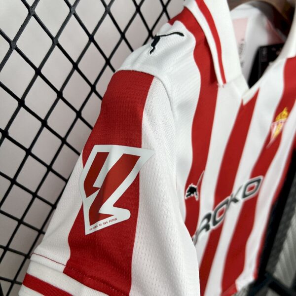 Sporting De Gijon 2025/26 Home Kids Kit - Image 7